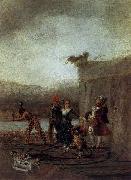 Francisco de Goya The Strolling Players china oil painting artist